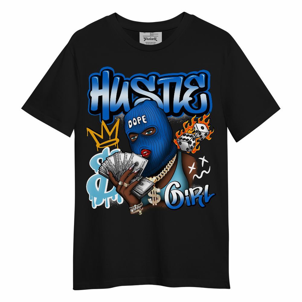 Shirt To Match Dunk Low Argon - Money Hustles Girl Streetwear Unisex Shirt