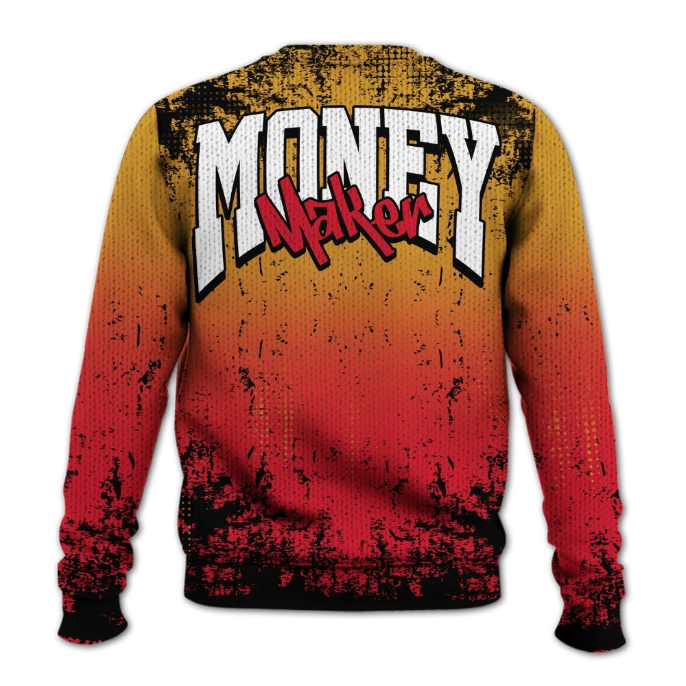 Sweater To Match Ja 3 Raptor - Move In Silence Money Street Retro Graphic