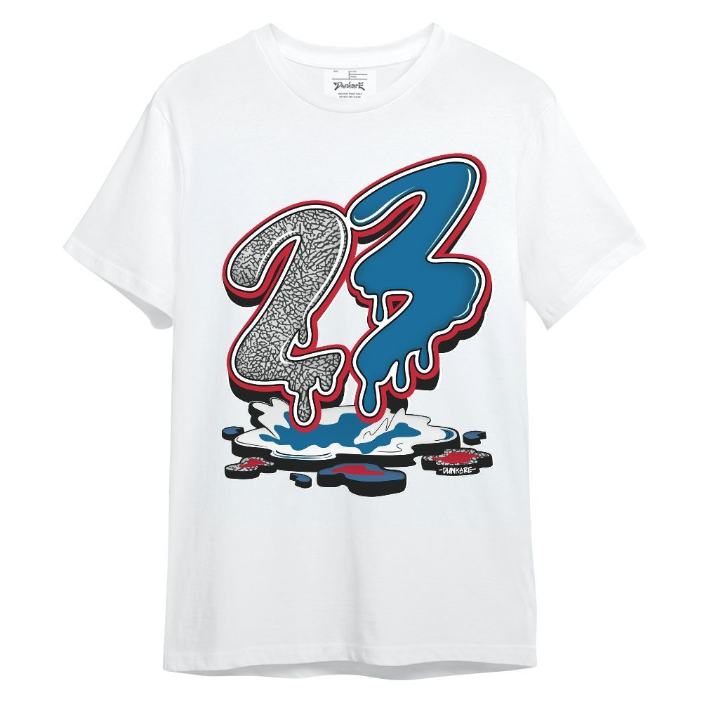 Shirt To Match OG True Blue 3s - 23 Drip Sludges Graphic