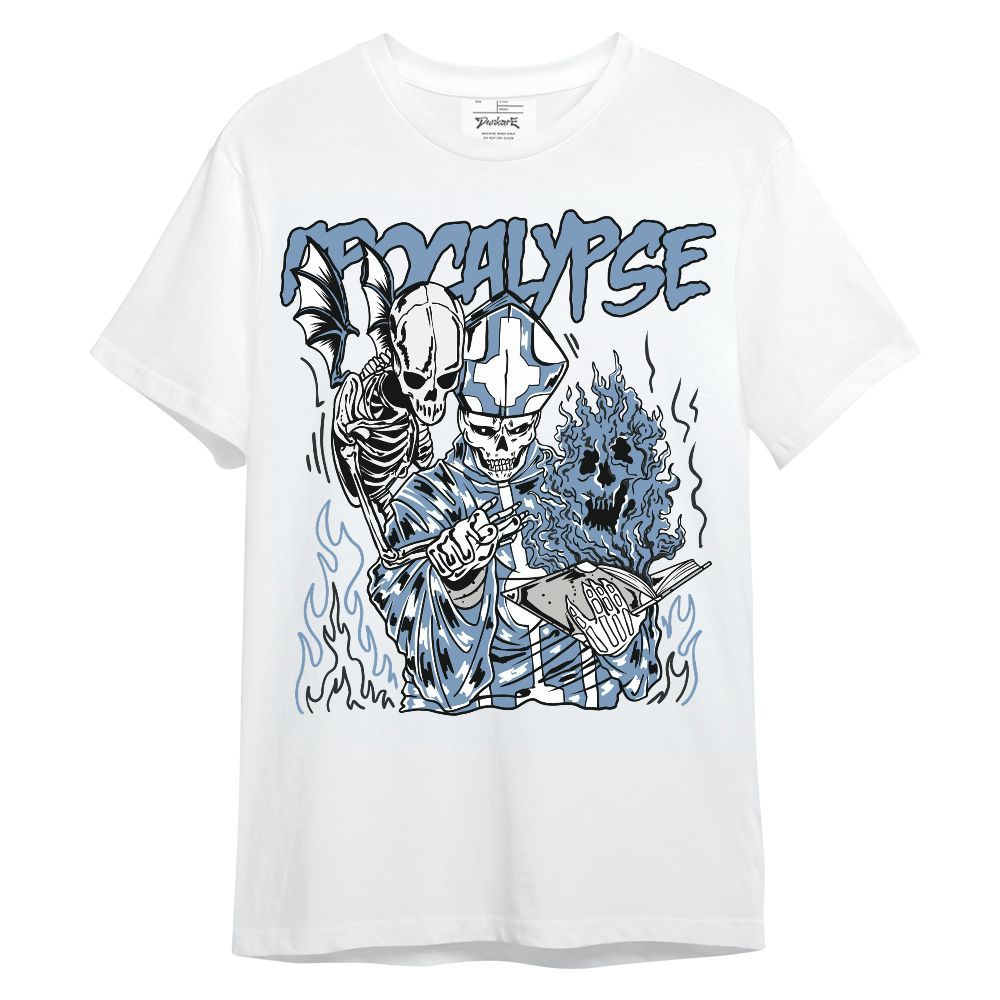 Shirt To Match University Blue 4s - Apocalypse Skeleton Unisex Shirt
