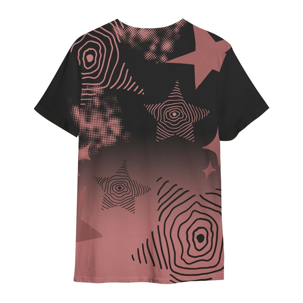 Shirt To Match Low OG Rust Pink 1s - Sneakerz Girlz Unique Starz All Over Print