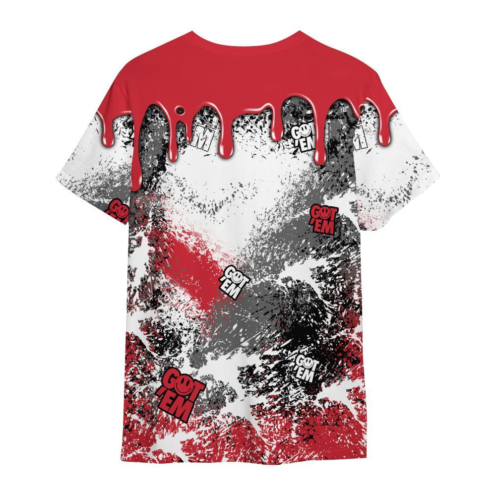 Shirt To Match Bunny 2025 8s - Dripping 23 Drip All Over Print