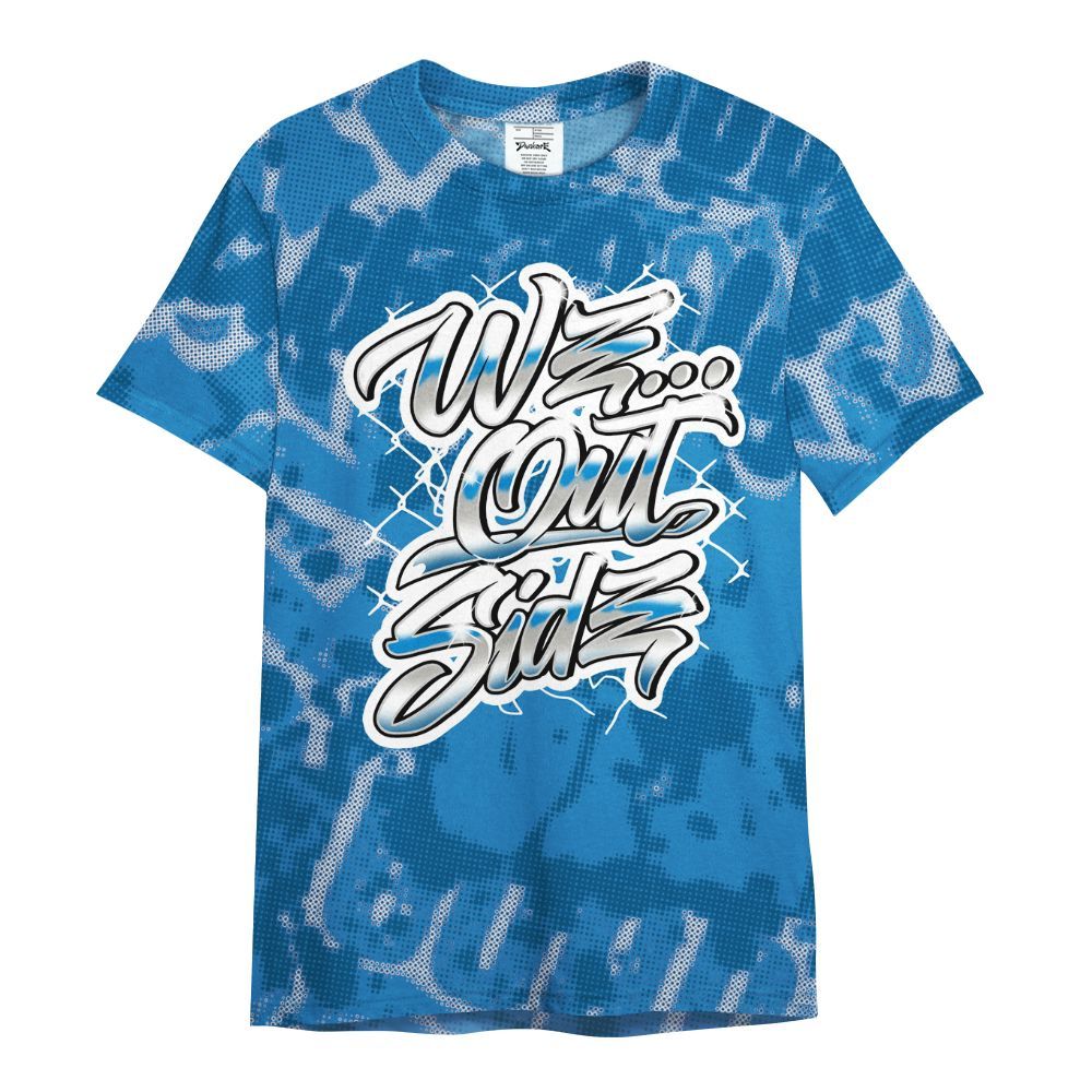 Shirt To Match Industrial Blue 4s - We OutSider Graphic Street All Over Print