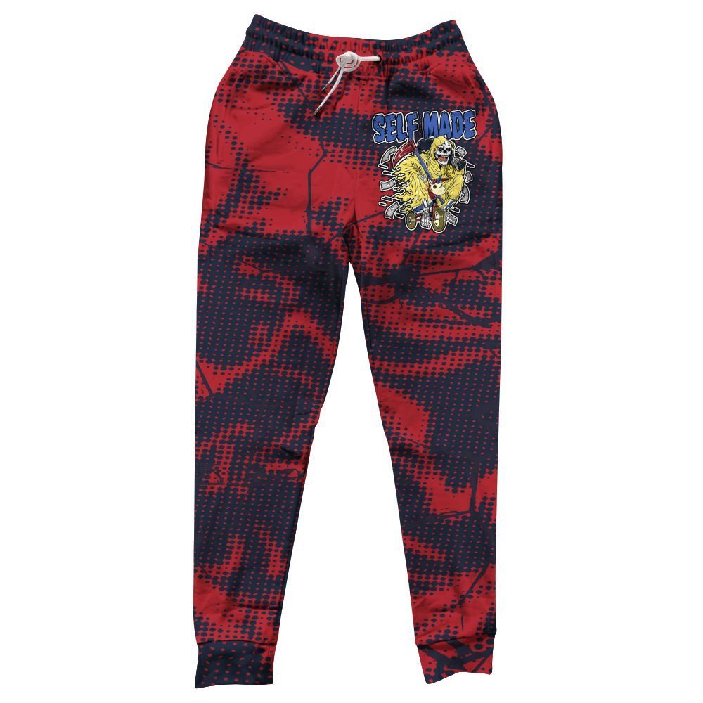 Sweatpant To Match Dunk Low COJP What The 2024 - Self Make Skeleton Crack All Over Print