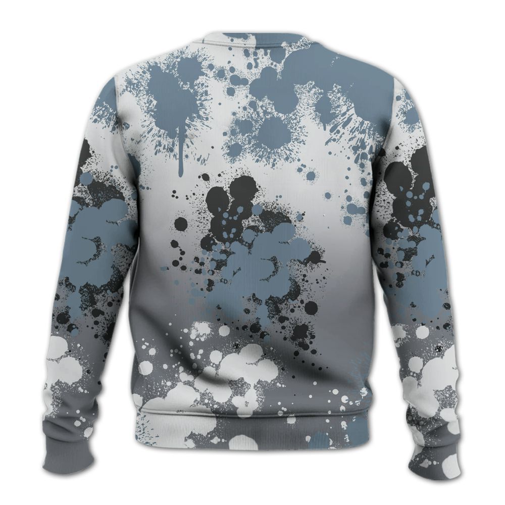 Sweatshirt To Match Air Max DN Silver Bullet - God Blessed Ink Drip All Over Print