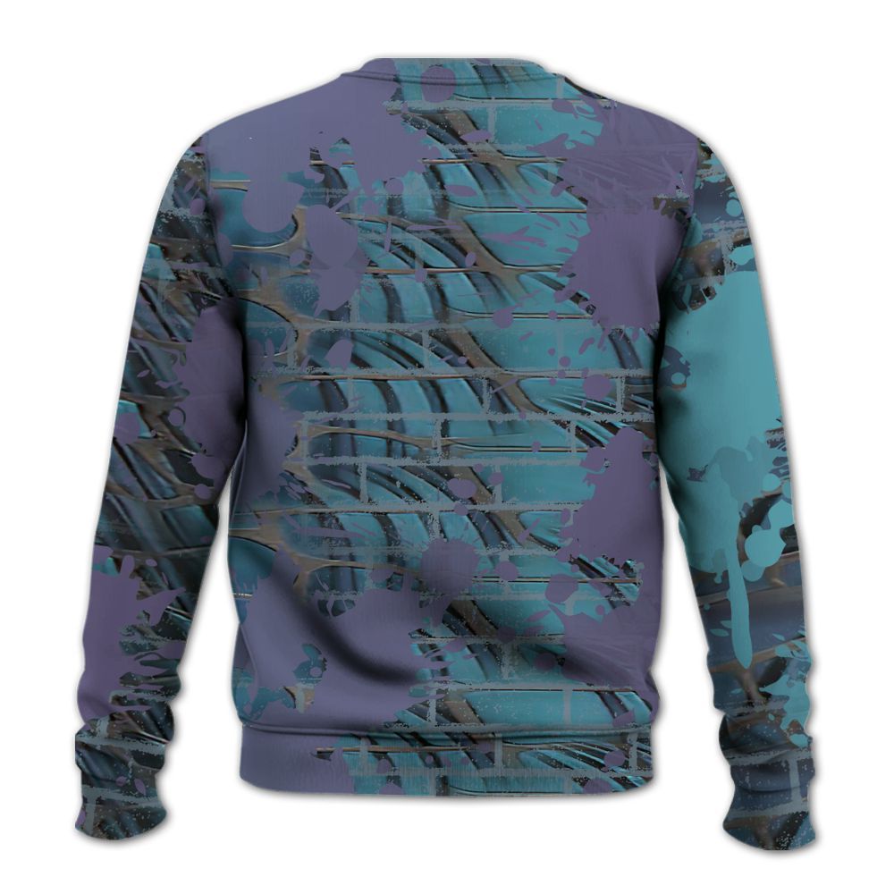 Sweatshirt To Match Air Foamposite Kazuya Mishima - Seeya Skeleton Brick All Over Print
