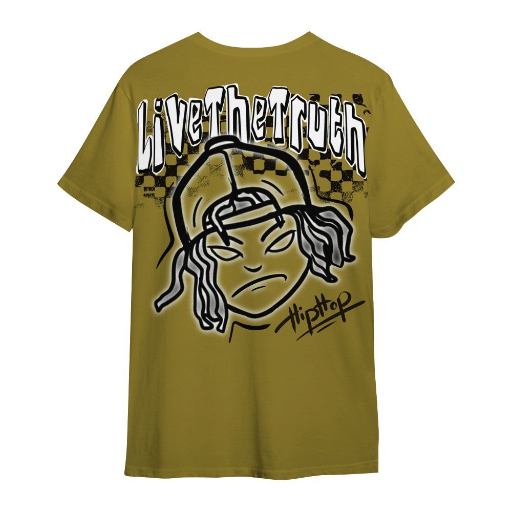 Shirt To Match Air Flightposite Metallic Gold - Feel Life Street Style All Over Print