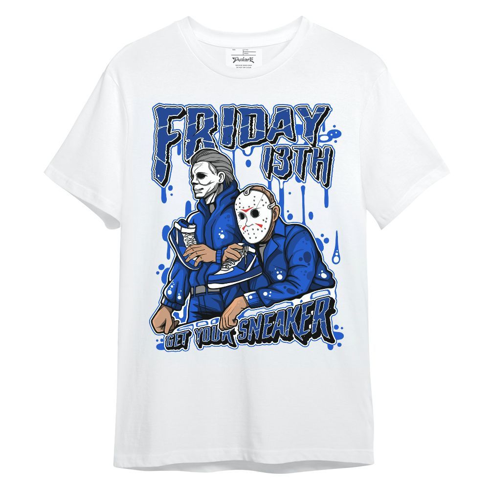 Shirt To Match Air Foamposite One Royal - Friday Halloween Sneakers Graphic Unisex Shirt