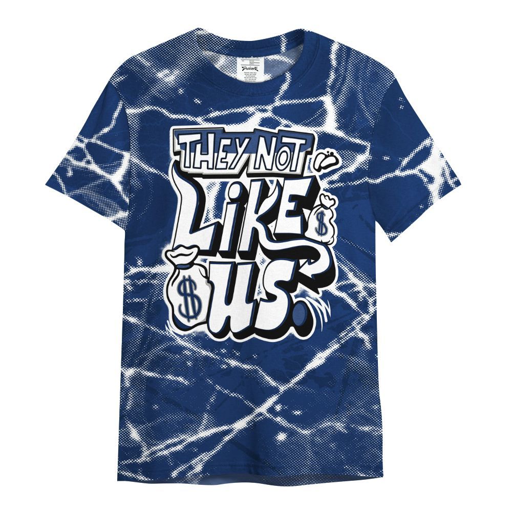 Shirt To Match High OG Deep Royal Blue 1s - Dislike Us Graphic All Over Print