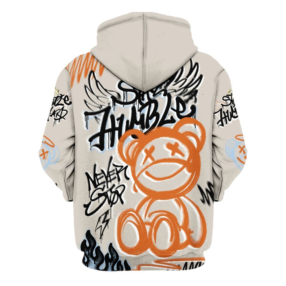 Hoodie To Match SE Craft 5s - Humble Drip Streetwear Graffity All Over Print