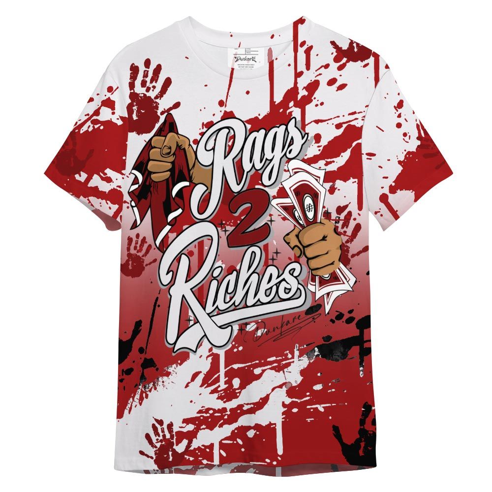 Shirt To Match T-Shirt Rag 2 Riches, 12 Red Taxi T-- To Match Sneaker Red Taxi 12s 2504 NCT