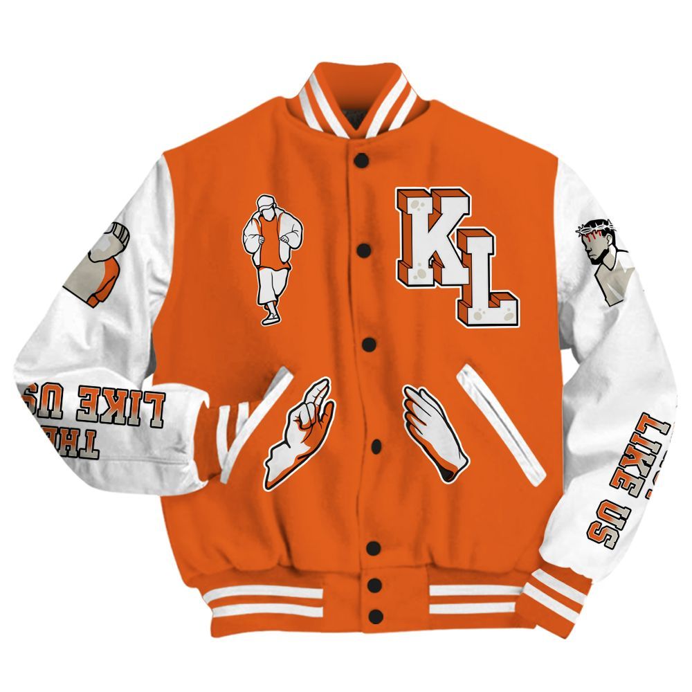 Varsity Jacket To Match High OG Starfish 1s - Dislike Us Graphic All Over Print