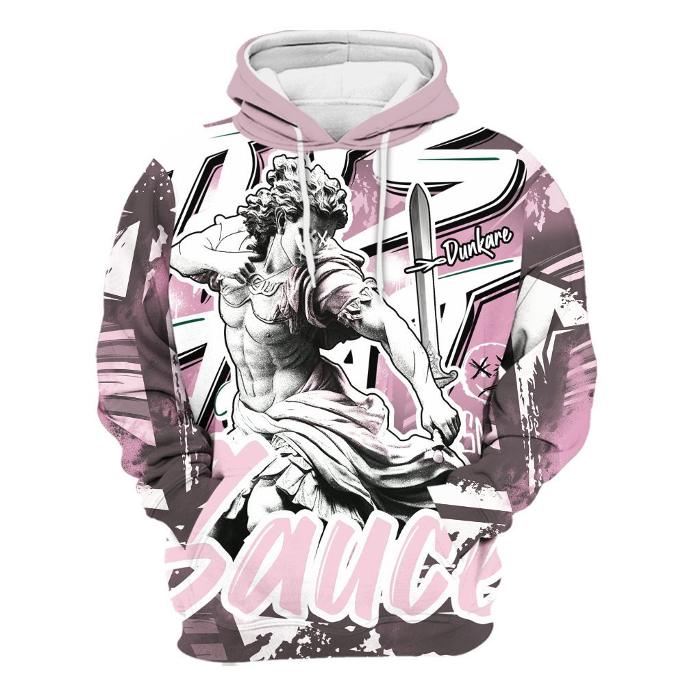 Hoodie To Match Orchid 4s - This That Sauce Retro All Over Print