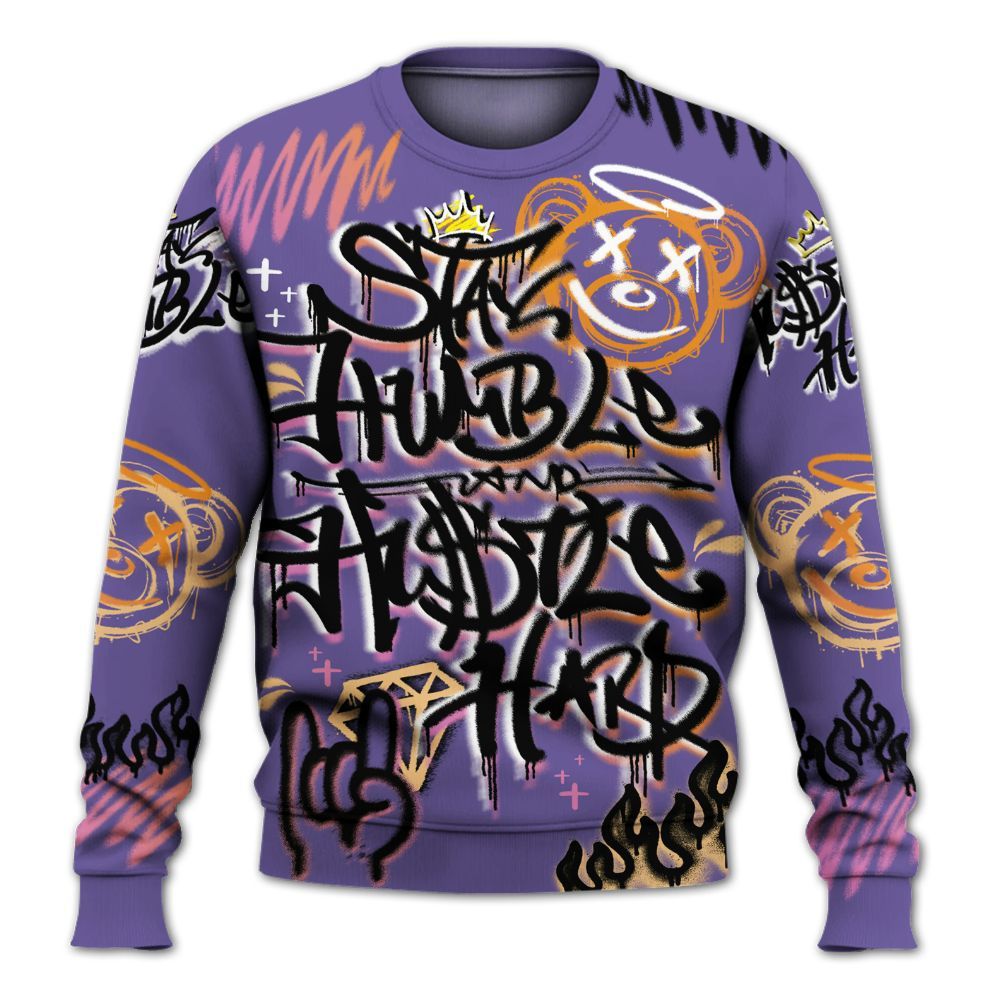 Sweatshirt To Match Book Sunset 1s - Humble Drip Streetwear Graffity All Over Print