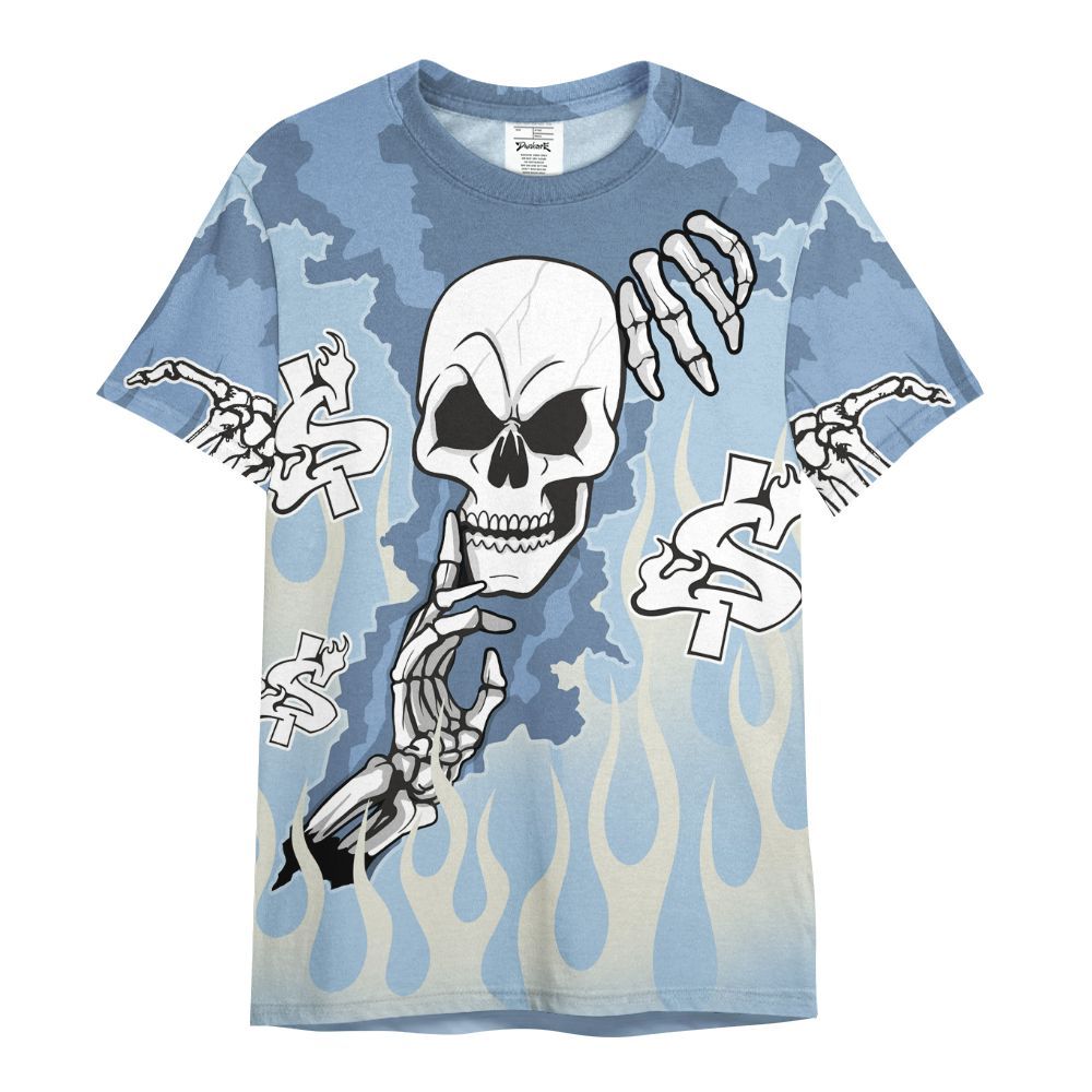 Shirt To Match Forget Me Not 4s - Ones Move In Silence Graphic Trapped All Over Print