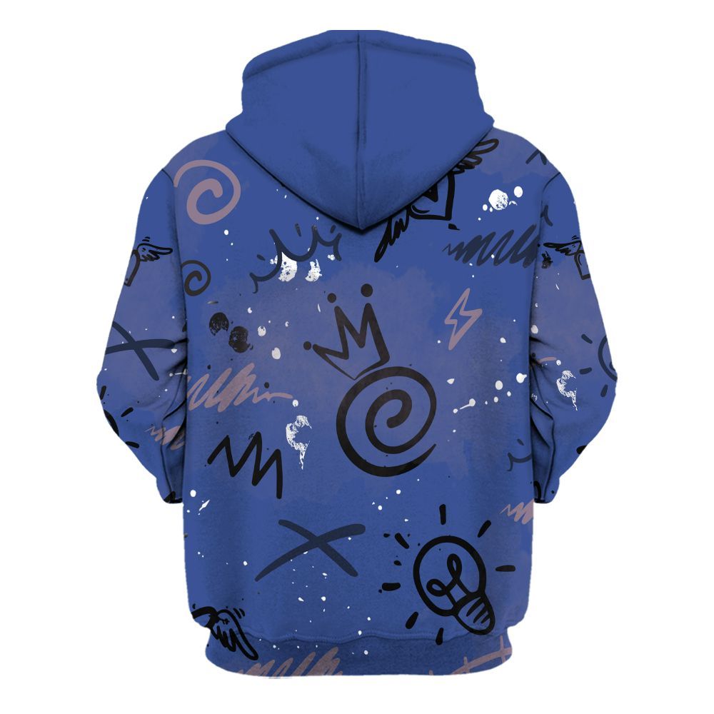 Hoodie To Match Low OG Voodoo Alternate 1s - Drip Been Di2ferent All Over Print