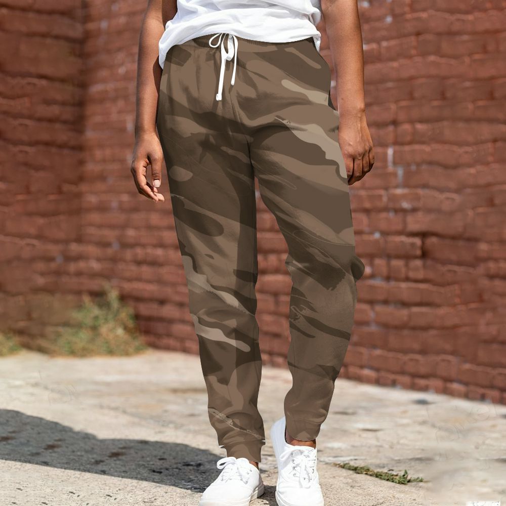 Sweatpant To Match Dark Mocha Jack - Colored All Over Print