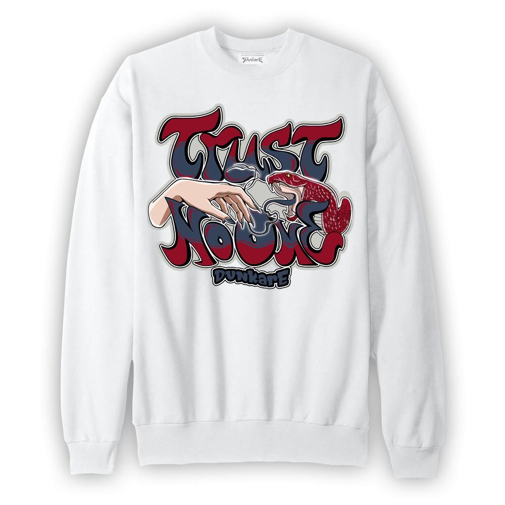 Sweatshirt To match Retro Olympic 6s Sweatshirt - Trust No One Graffiti Graphic 1605 NMP