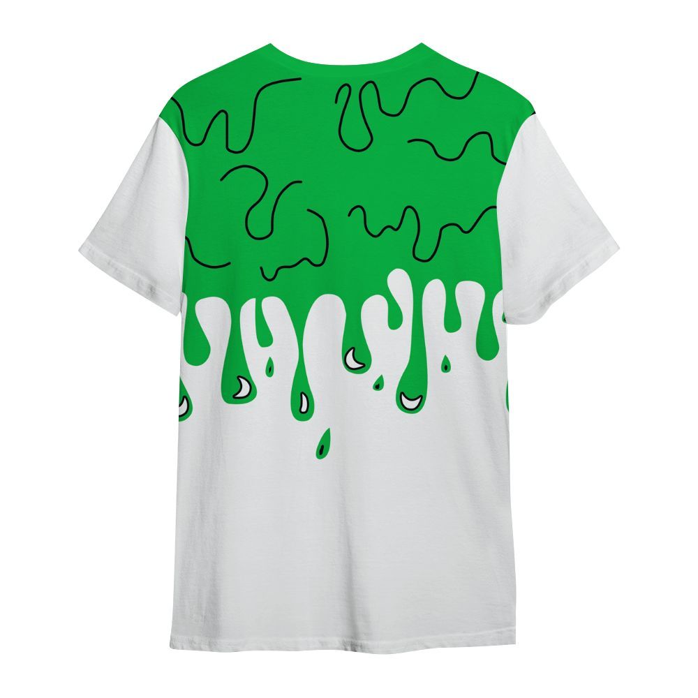 Shirt To Match Lucky Green 5s - Snake Trust No One Drip All Over Print