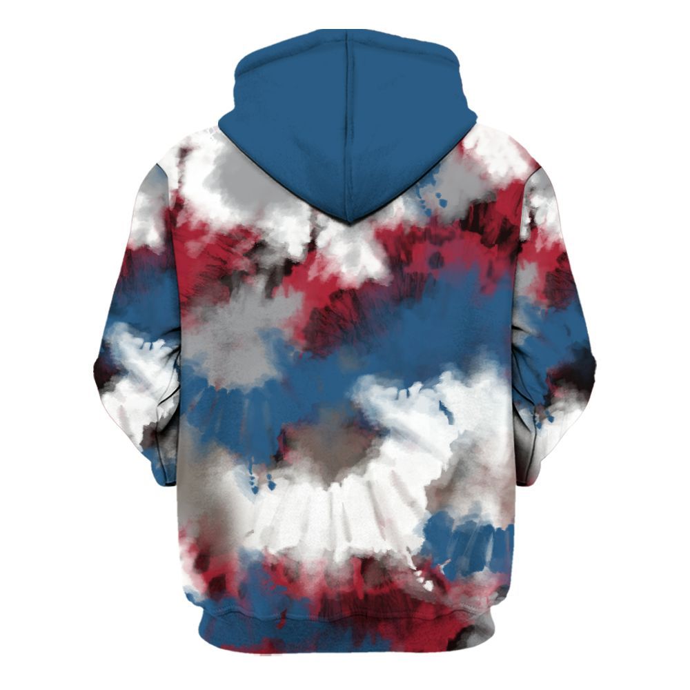 Hoodie To Match Rare Air 3s - Tie Dye FK Around Find Out All Over Print