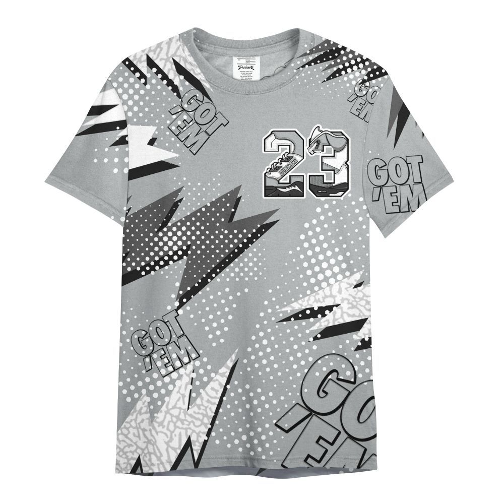 Shirt To Match Retro Pure Money 3s - 23 Custom Name 5s All Over Print