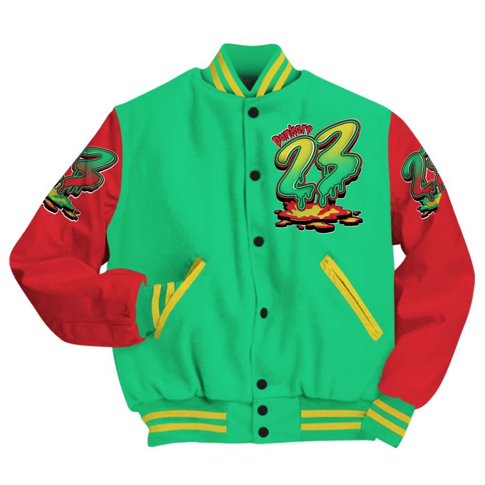 Varsity Jacket To Match Ja 3 Jurassic Park Explorer - Custom Name 23 Drip All Over Print