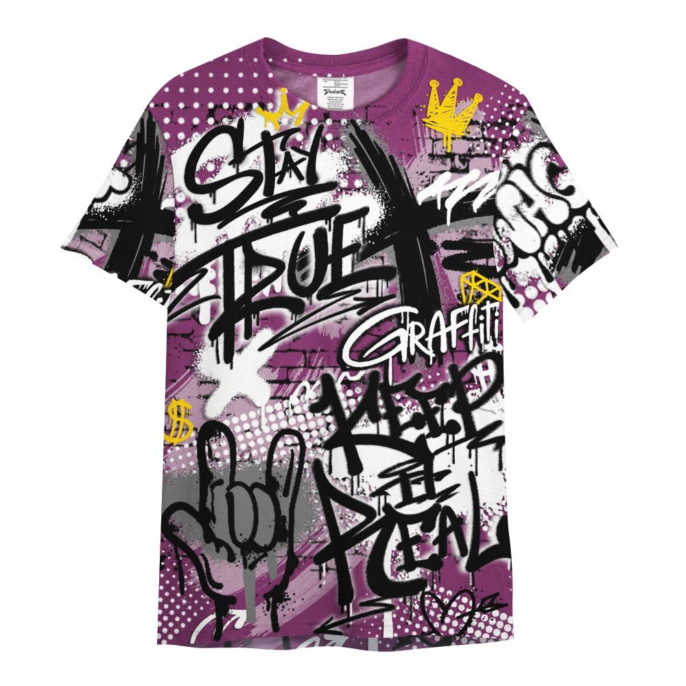 Shirt To Match Air Max Sunder Gore Tex Bold Berry - True It Real Graffiti Streetwear All Over Print
