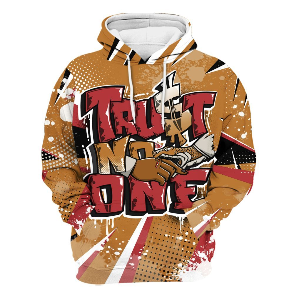 Hoodie To Match Air Max Plus Sunset Swarovski - Poly Trust No One Dripping All Over Print