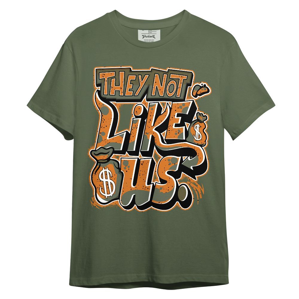 Shirt To Match Olive 5s - Dislike Us Graphic Unisex Shirt