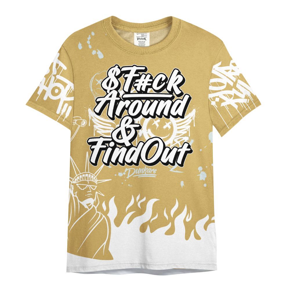 Shirt To Match Craft Paris 6s - Graphic Fck Around Find Out All Over Print
