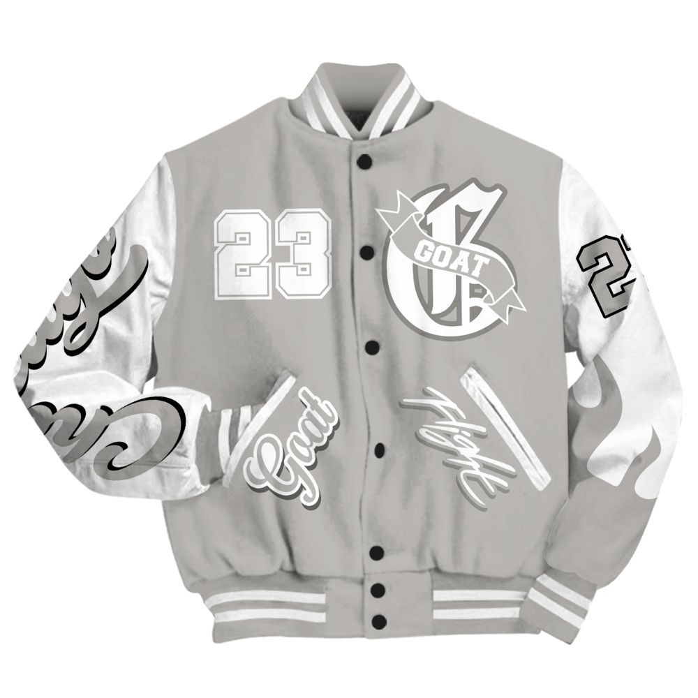 Varsity Jacket To Match Low OG Phantom 1s - The G.O.A.T Flight Streetwear All Over Print