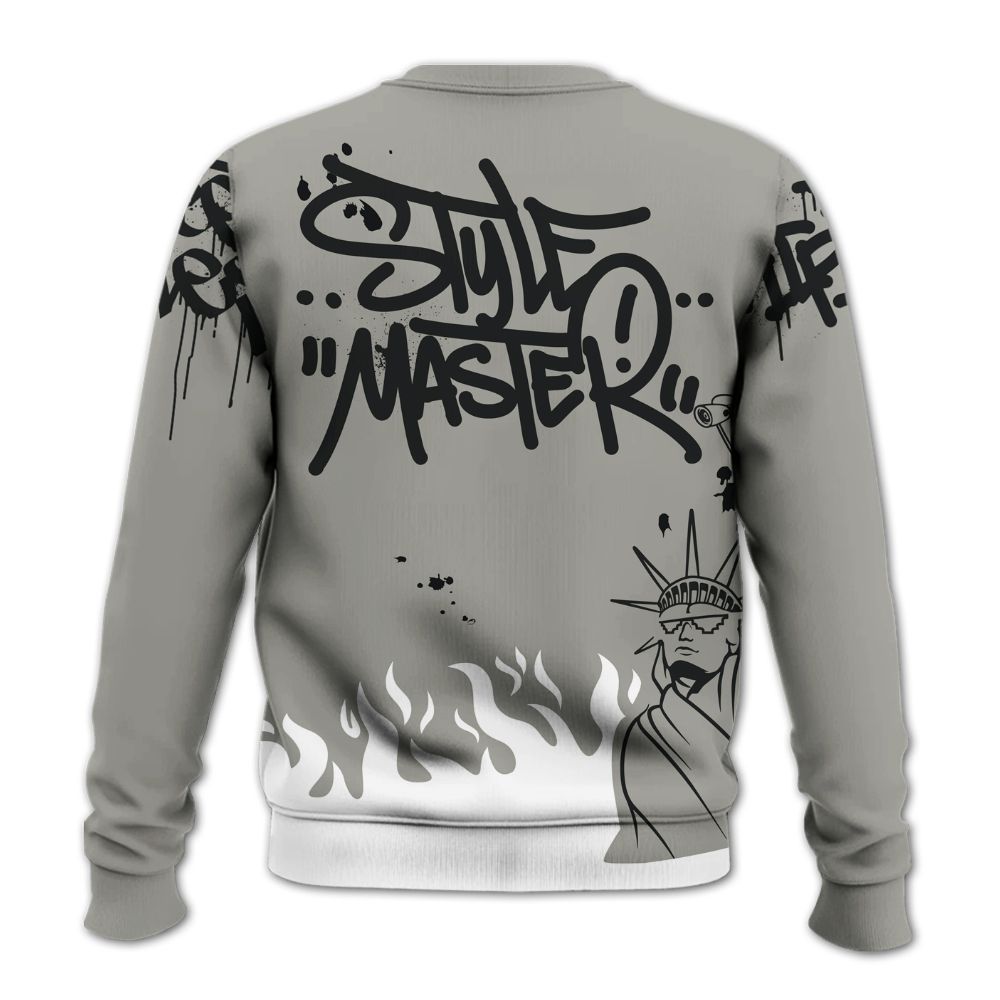 Sweatshirt To Match High Satin Shadow 1s - Graphic Fck Around Find Out All Over Print