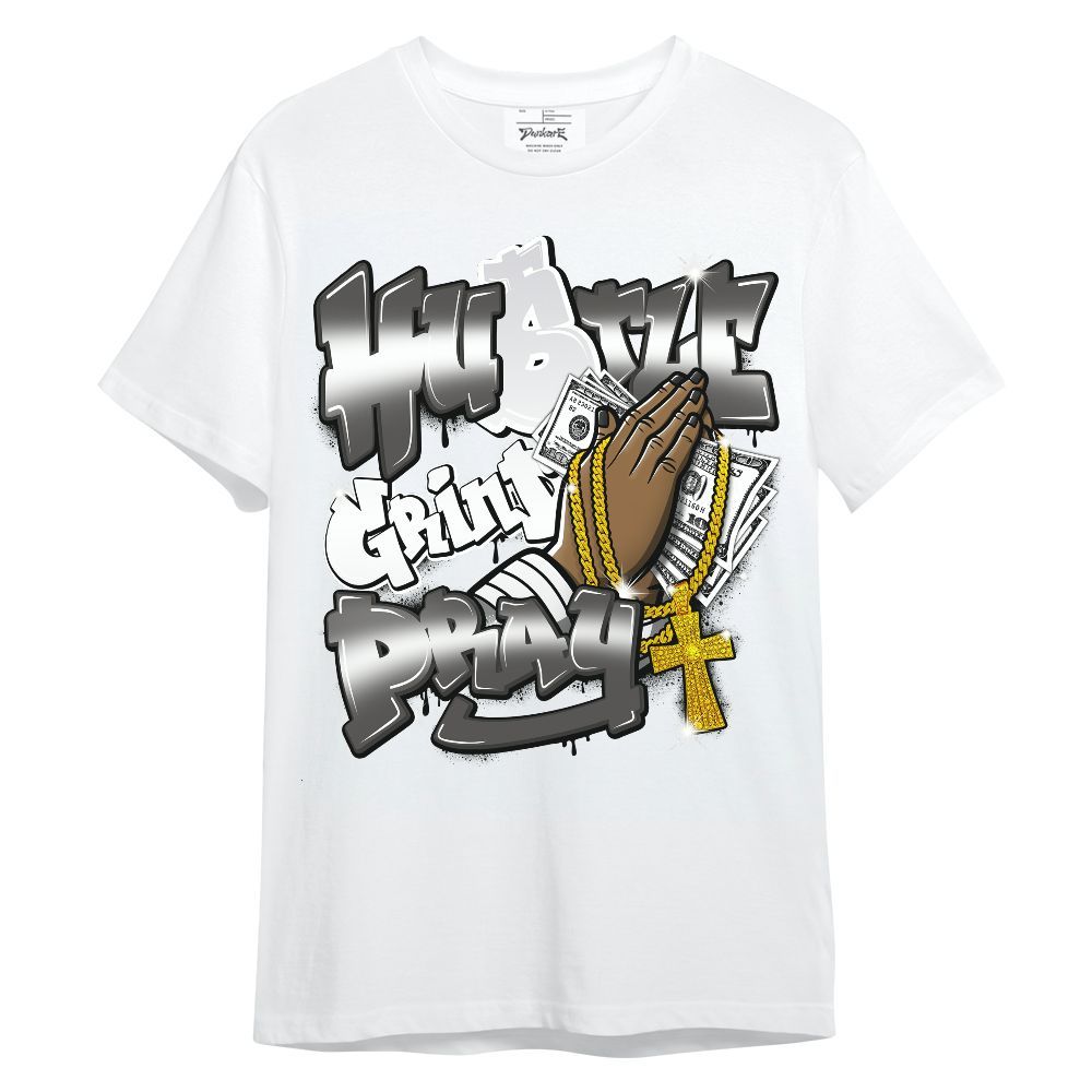 Shirt To Match Kobe 9 Elite Protro Halo - Hustle, Money Pray Streetwear Unisex Shirt