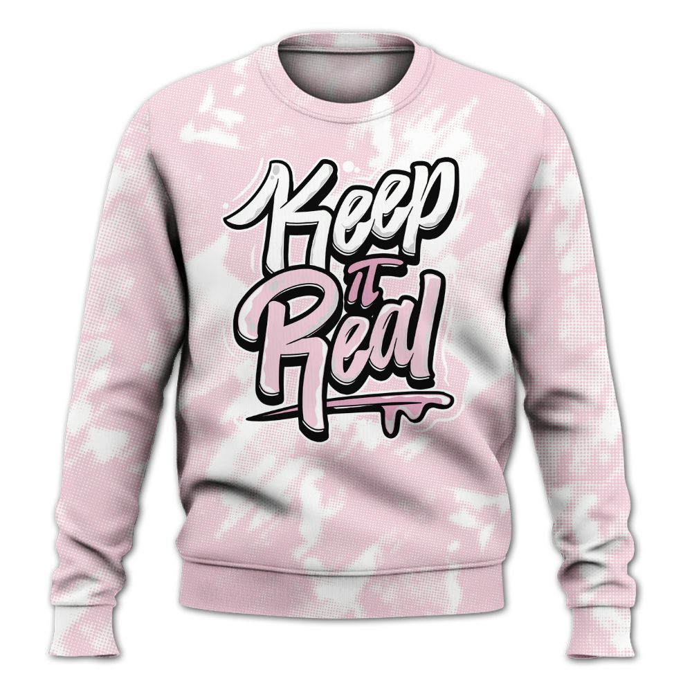 Sweatshirt To Match Orchid 4s - Keeping It Reals Shirt Unisex Oufit All Over Print