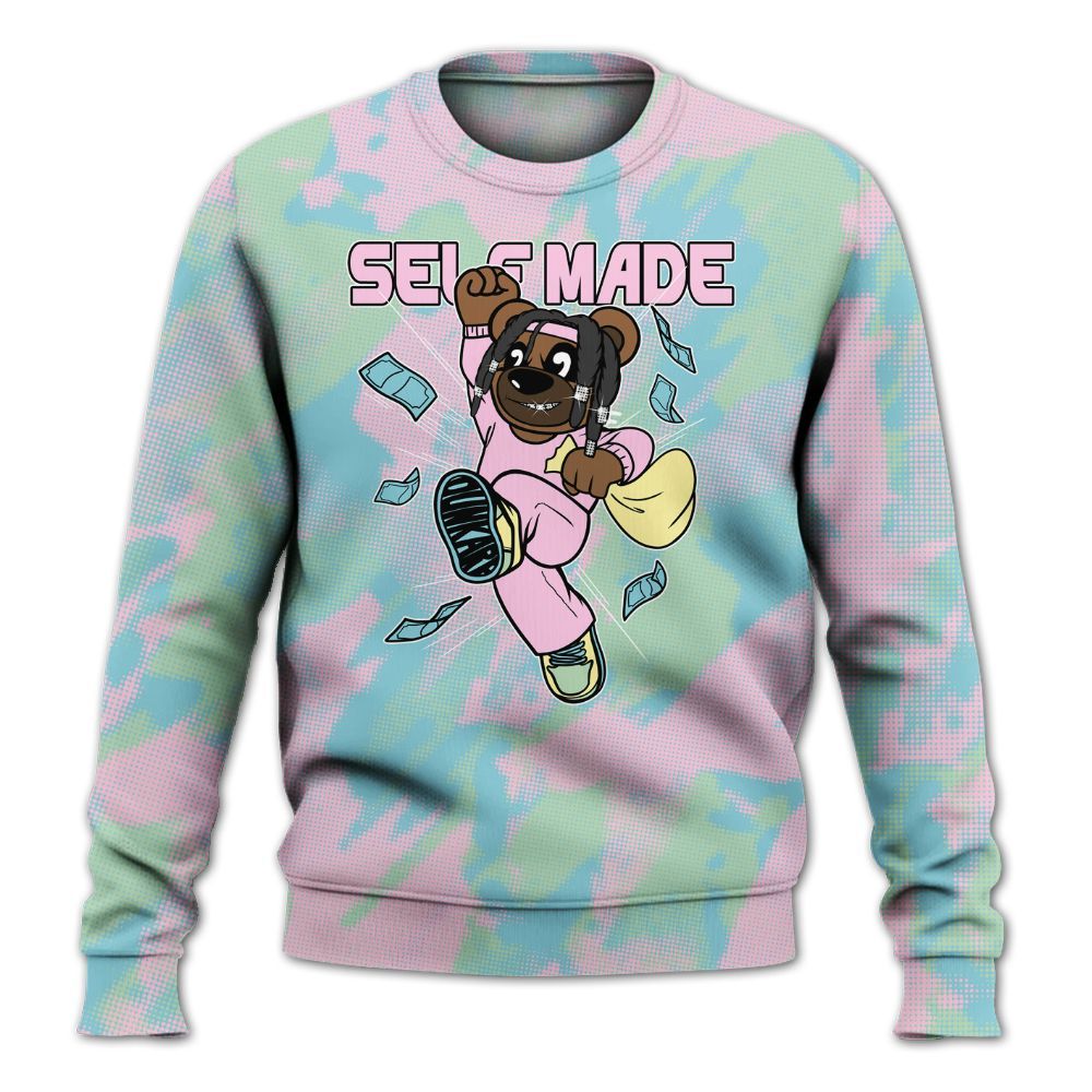 Sweatshirt To Match SB Dunk Low Visty - Autonomous Bear Abstract Halftone All Over Print