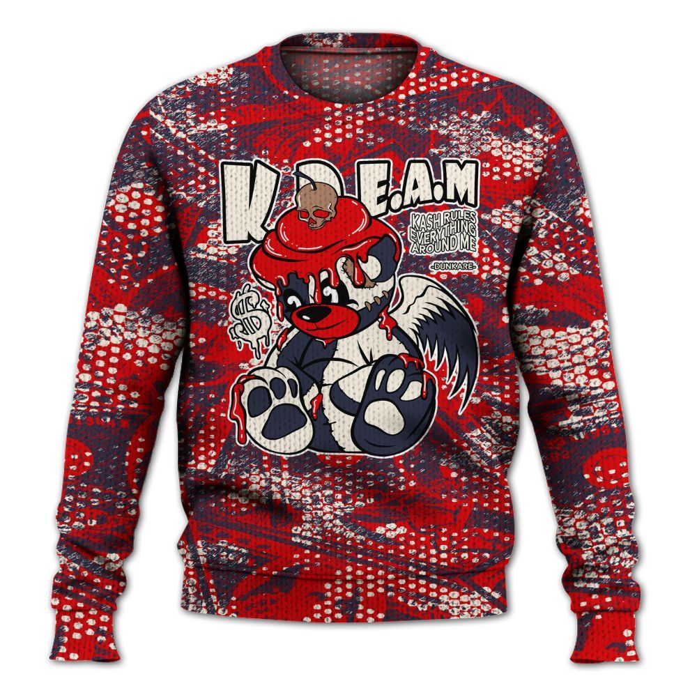 Knitted Sweater To Match Low OG Howard Bison 1s - Loot Bear