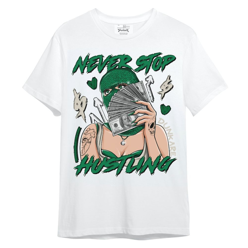 Shirt To Match Lucky Green 2s - Hustling Unque Unisex Shirt