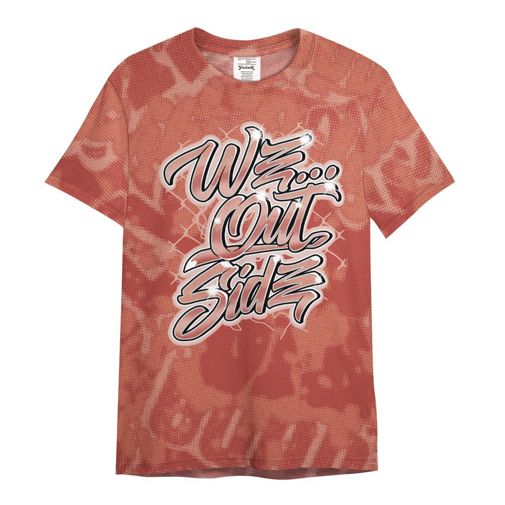 Shirt To Match Dune Red 13s - We OutSider Graphic Street All Over Print