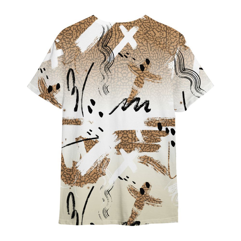 Shirt To Match Orewood Brown 3s - Money Hustle Grind Pray All Over Print