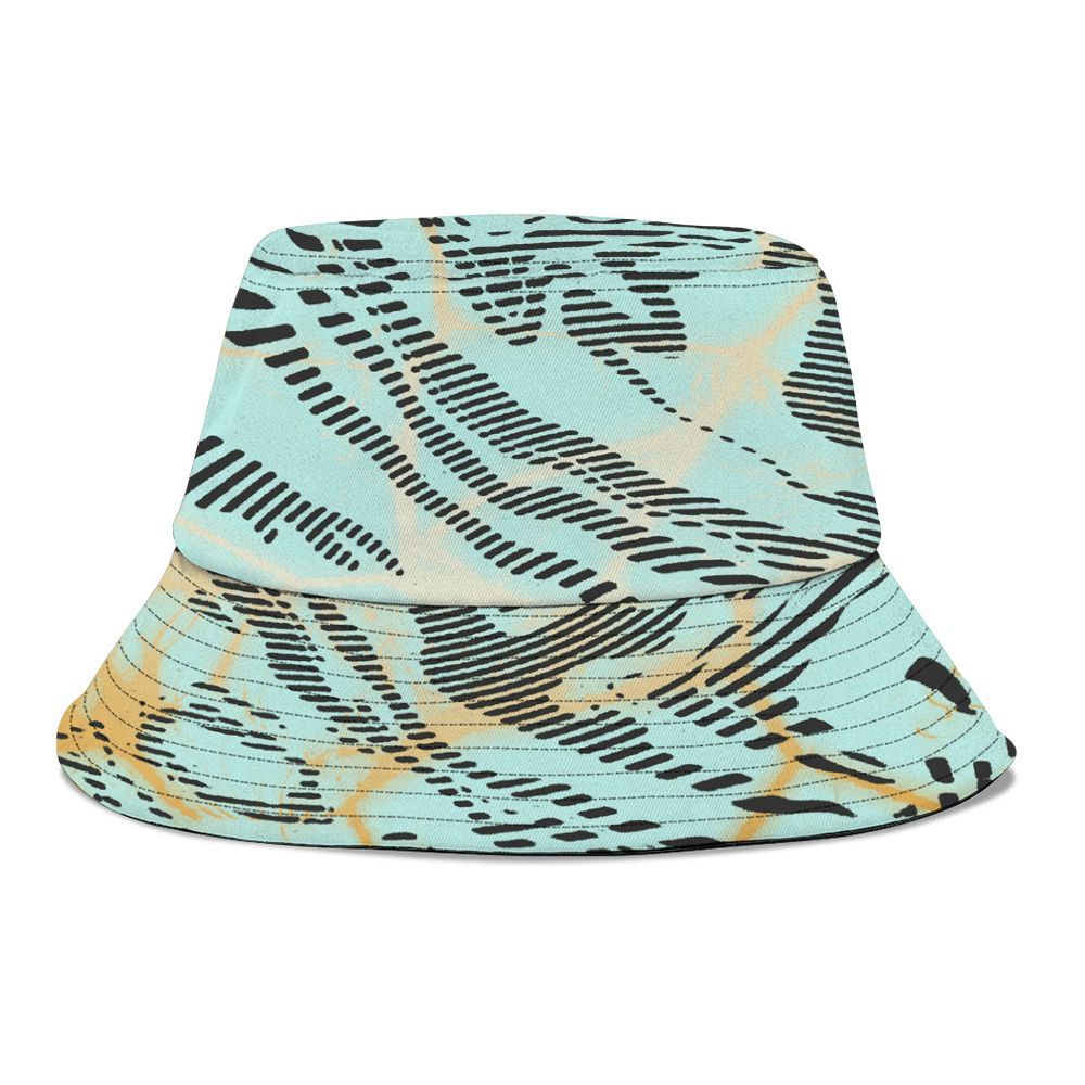 Bucket Hat To Match Pure Platinum 4s - Havok Bear Graphic