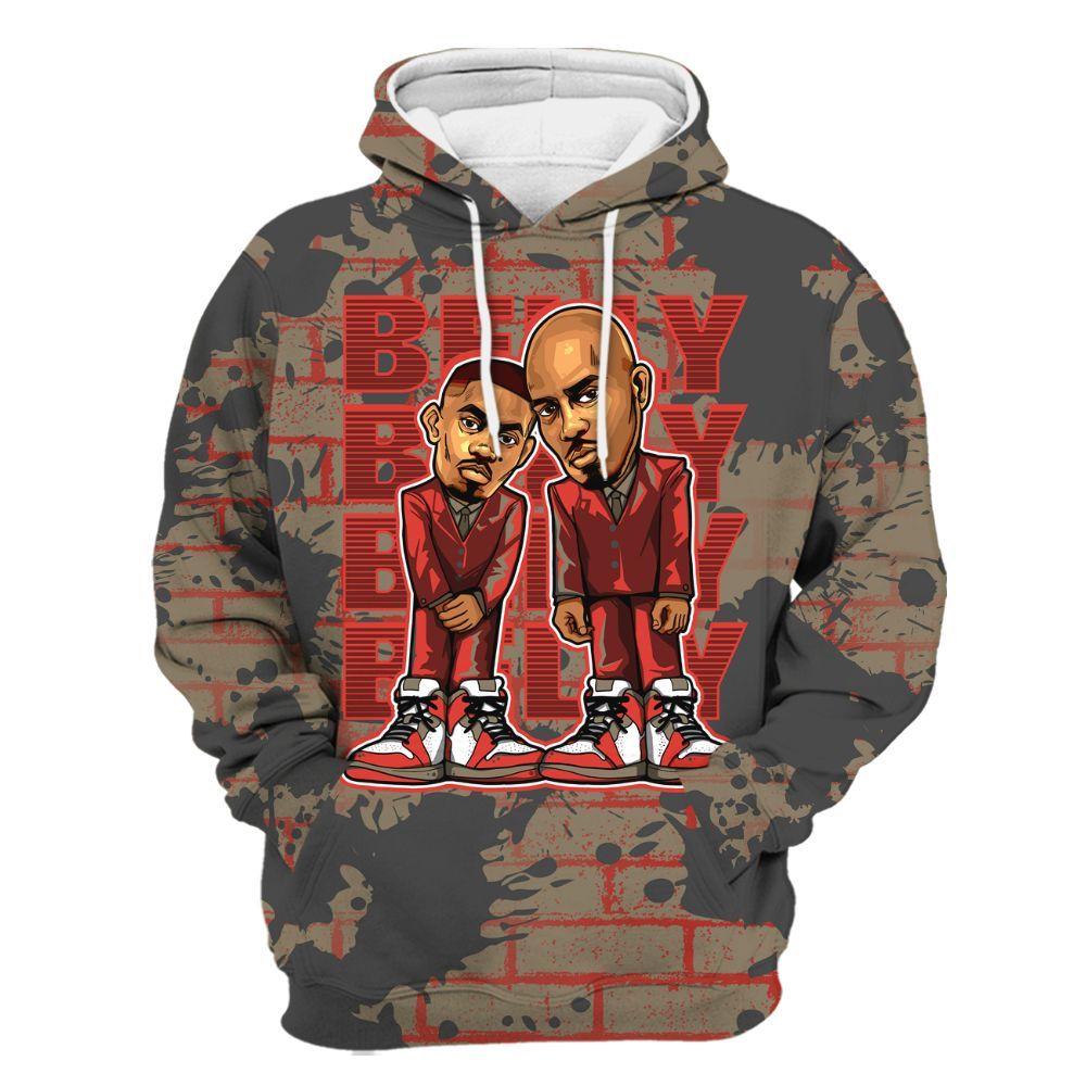 Hoodie To Match Olive 9s - Belly Sneakers Graphic Halloween All Over Print