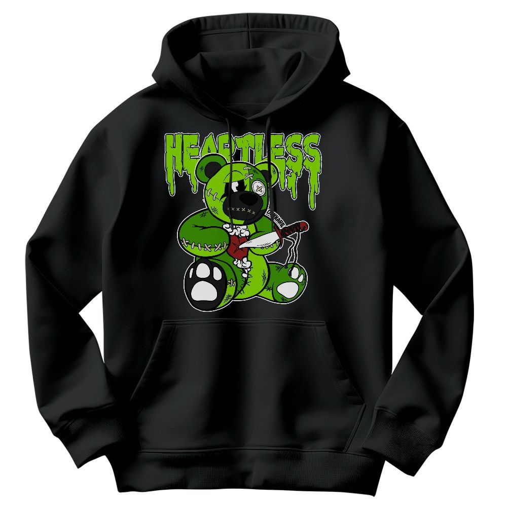 Sweatshirt To Match Electric Green 6s - Heartless Bear Graphic
