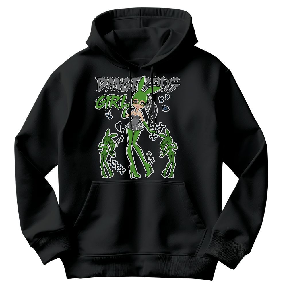 Sweatshirt To Match Retro Green Bean 5s - Dangerous.Girl Graphic