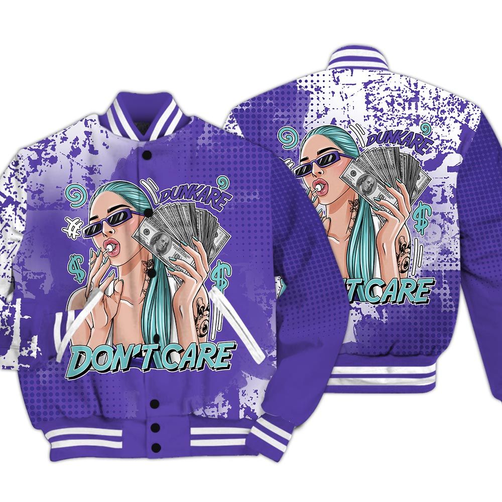 Varsity Jacket To Match Low Hornets 1s - IDC Unique Glitch Dot Varsity Jacket Unisex