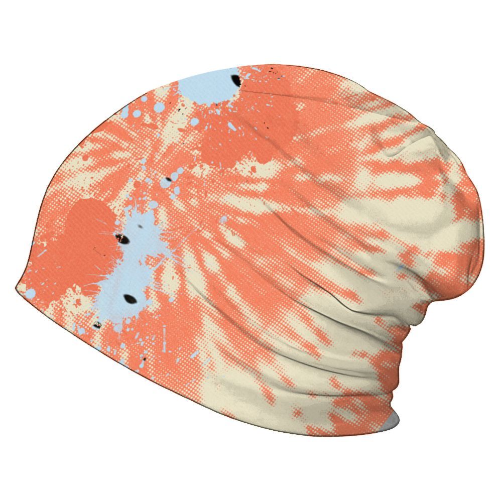 Beanie Hat To Match DJ Khaled Crimson Bliss 5s - Tie Dye Graphic