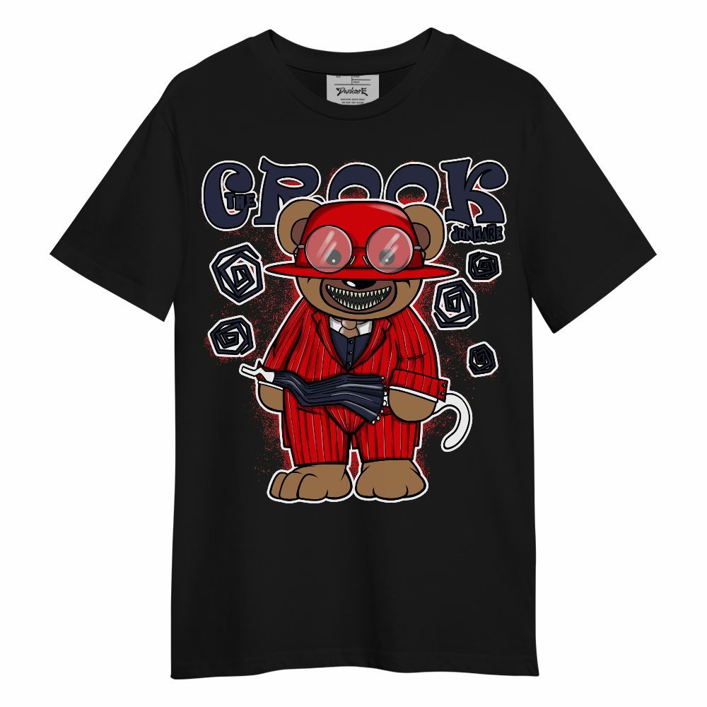Shirt To Match Low OG Howard University 1s - Swindler Bear Unisex Shirt