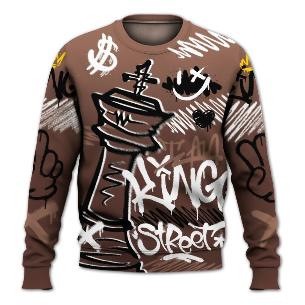 Sweatshirt To Match KD 4 Christmas - Street King Chess Streetwear All Over Print