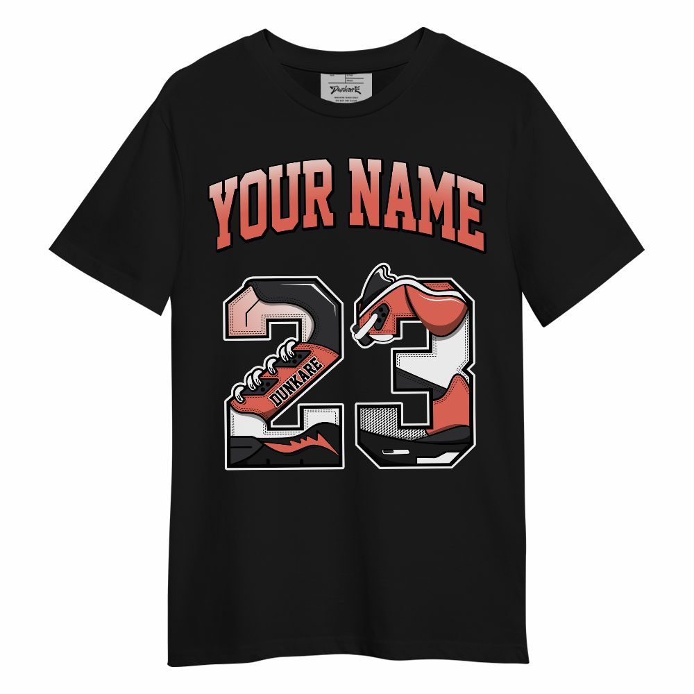 Shirt To Match Low OG PSG 1s - Custom Name Number 23 5s Unisex Shirt