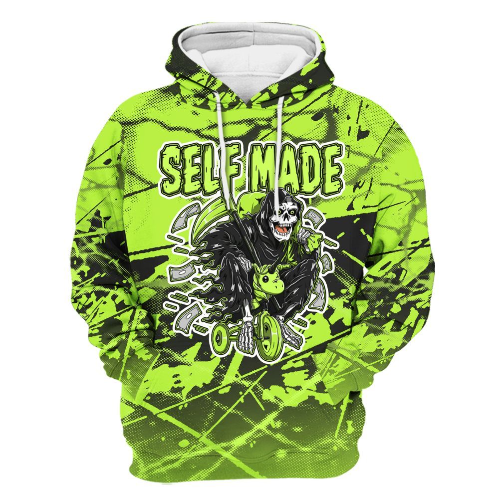 Hoodie To Match Air Force 1 Low Dance Volt - Self Make Skeleton Profound All Over Print