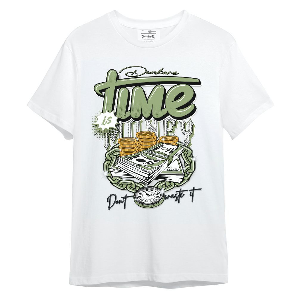 Shirt To Match Oil Green 4s - Time Is Money Unisex Shirt